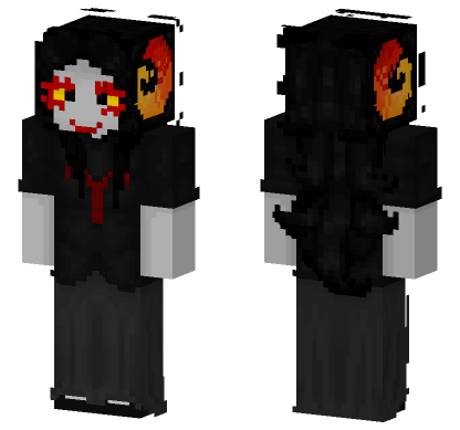 Aradia Megido Homestuck Minecraft Bedrock skin