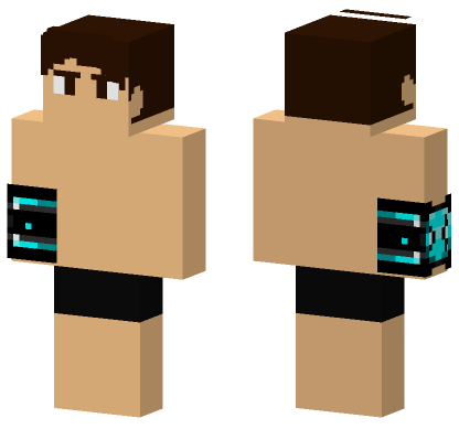 Aranha Master Com Roupa De Calor Minecraft Bedrock skin