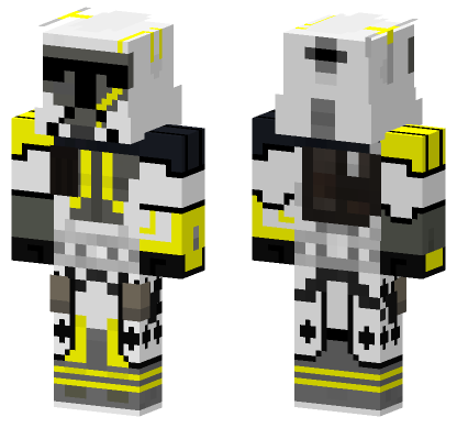 Arc Trooper Blitz Star Wars Minecraft Bedrock skin