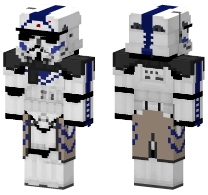 Arc Trooper Fives Kashyyyk Variant Minecraft Bedrock skin