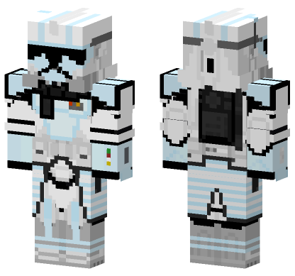 Arc Trooper Icicle Star Wars Minecraft Bedrock skin
