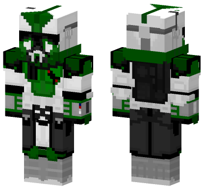Arc Trooper Torpedo Star Wars Minecraft Bedrock skin