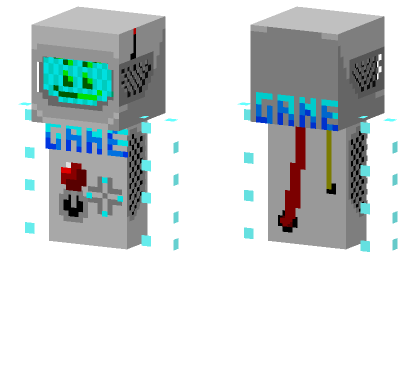 Arcade Game Skin Minecraft Bedrock skin