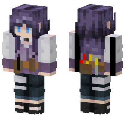 Arcfuse Skin Minecraft Bedrock skin