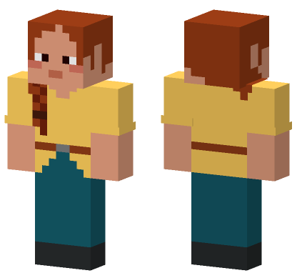 Ari 2 Layers Minecraft Bedrock skin