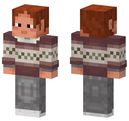 Ari Sweater 2 Minecraft Bedrock skin
