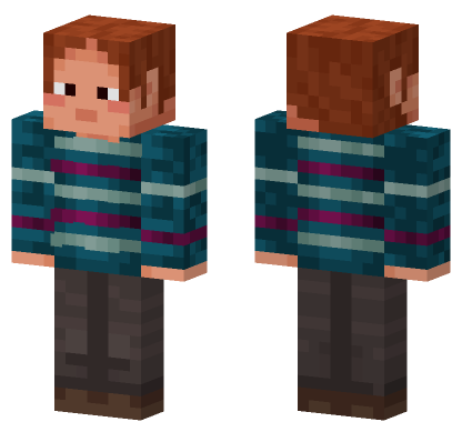 Ari Sweater 8 Minecraft Bedrock skin