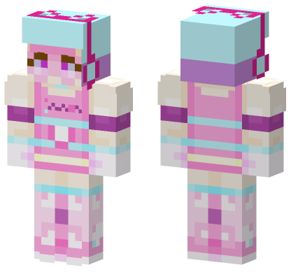 Aria Keikyu Production Minecraft Bedrock skin