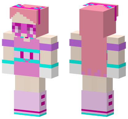 Aria Leah Ashe Skin Minecraft Bedrock skin