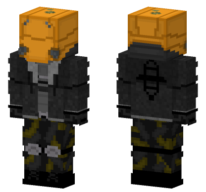 Arkham Knight Halloween Minecraft Bedrock skin