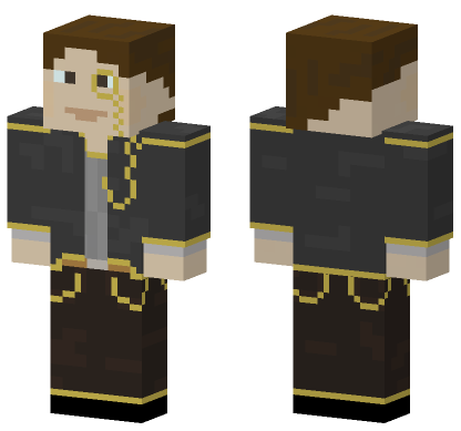 Armargon Steampunk V1 Minecraft Bedrock skin
