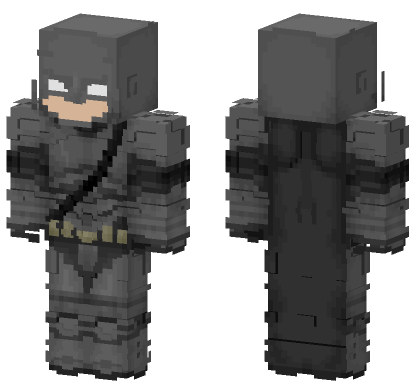 Armored Batman BVS Minecraft Bedrock skin