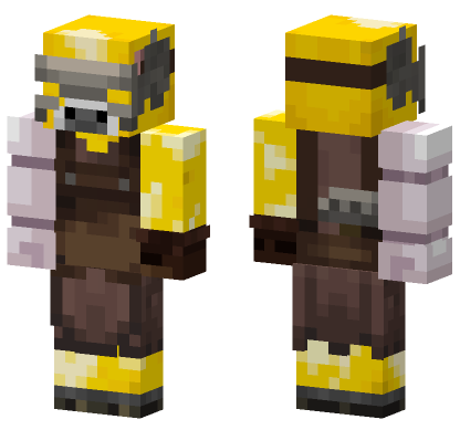 Armorer Moobloom Minecraft Bedrock skin