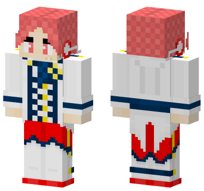 Arsloid Vocaloid Skin Minecraft Bedrock skin