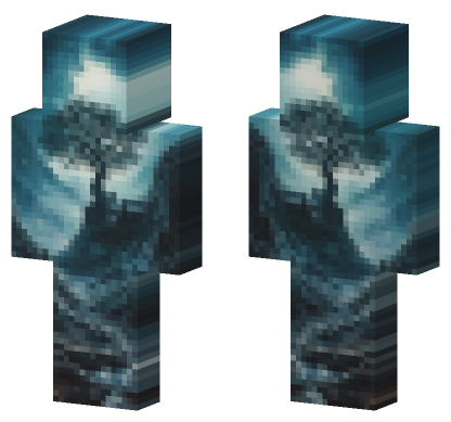 Art 3 Minecraft Bedrock skin