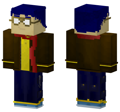 Artus Redfield Minecraft Bedrock skin