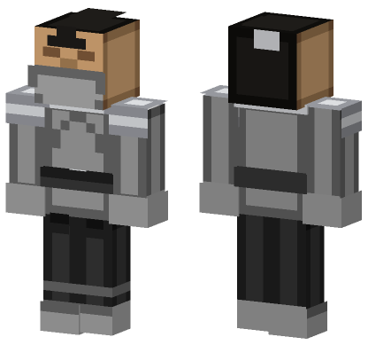 Ash Ronin Minecraft Bedrock skin