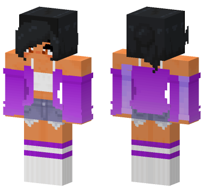 Asmp Aphmau Remake Minecraft Bedrock skin