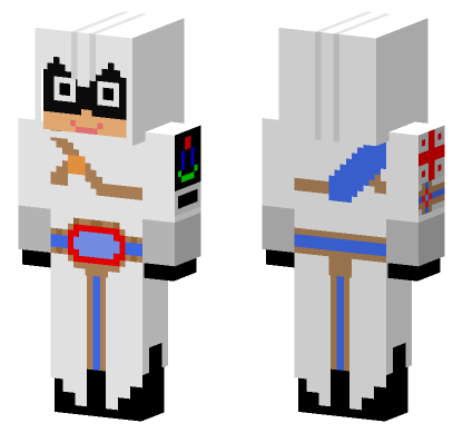 Assassin Creed Tbilisi Character Minecraft Bedrock skin