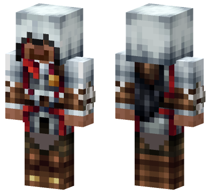 Assassin PVP Skin 2 Minecraft Bedrock skin