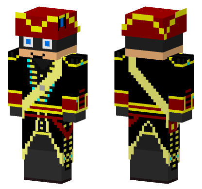 Assassin's Creed British Soldier Skin Minecraft Bedrock skin