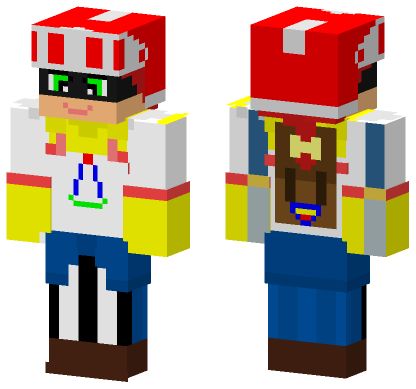 Assassin's Creed Jessie Dragon Knight Minecraft Bedrock skin