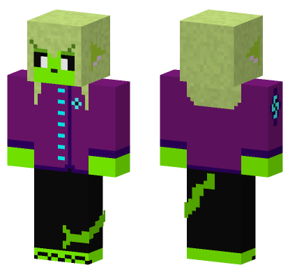Astrid The Calorpian Minecraft Bedrock skin