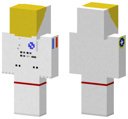 Astro Naught Steve Minecraft Bedrock skin