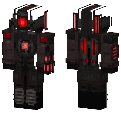 Astro Titan Cameraman Minecraft Bedrock skin