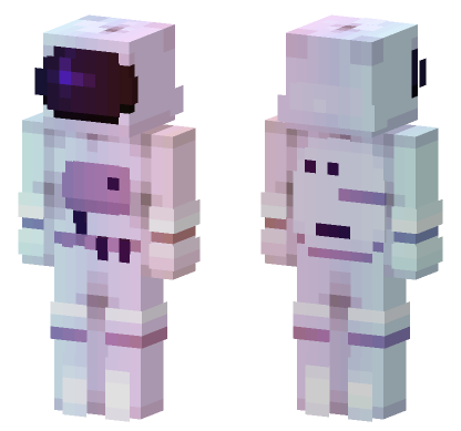 Astronaut 3 Minecraft Bedrock skin