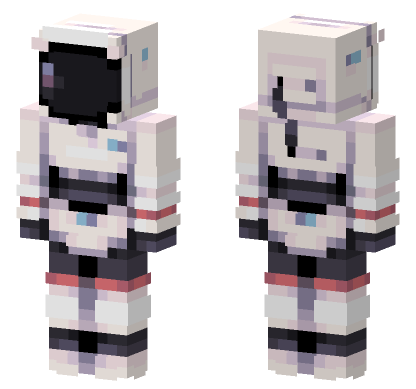 Astronaut Skin Minecraft Bedrock skin