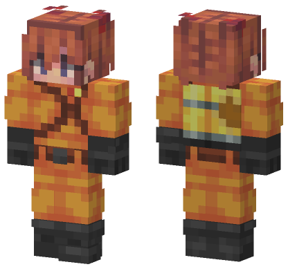 Asuka Skin Minecraft Bedrock skin