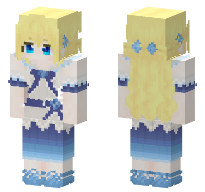Athanasia De Alger Obelia Minecraft Bedrock skin