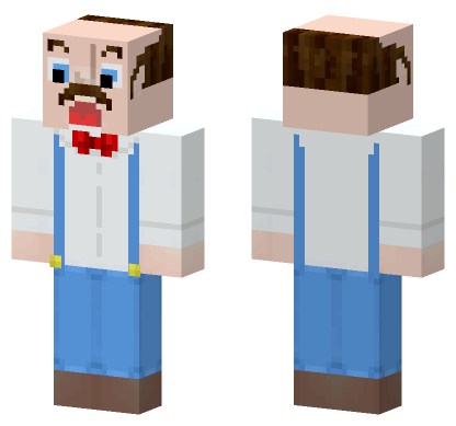Austin The Butler Minecraft Bedrock skin