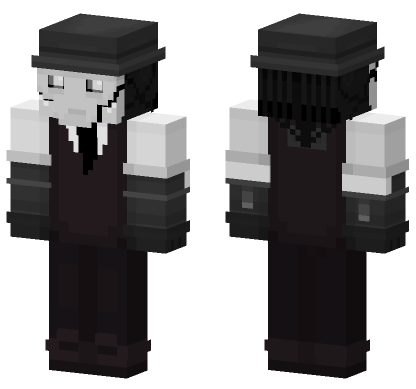 Autodale Friendly Shadow Minecraft Bedrock skin