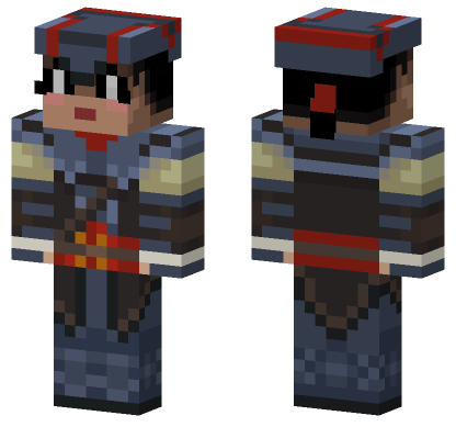 Aveline De Grandpre Minecraft Bedrock skin