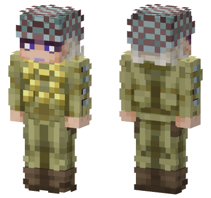 Axl Ro Minecraft Bedrock skin