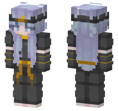 Ayame Minecraft Bedrock skin