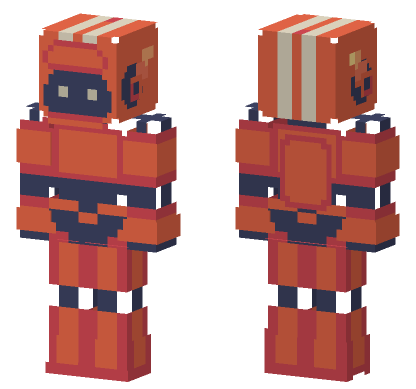 Baby Monitor Robot K Minecraft Bedrock skin