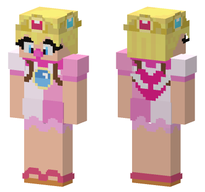 Baby Peach Cherub Minecraft Bedrock skin