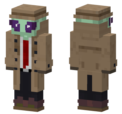 Baby Yoda Skin Minecraft Bedrock skin