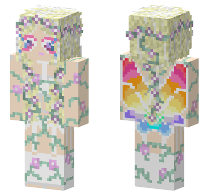 Babylove Farie Minecraft Bedrock skin
