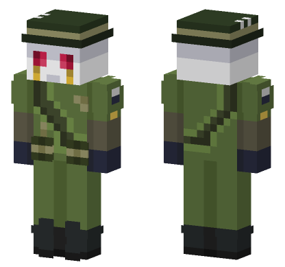 Bad Company Minecraft Bedrock skin