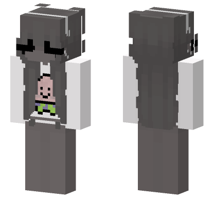 Bald Man In Green Shorts Minecraft Bedrock skin