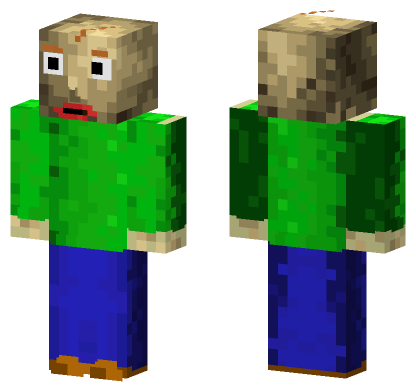 Baldi 5543050 Minecraft Bedrock skin