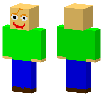 Baldi 6827524 Minecraft Bedrock skin
