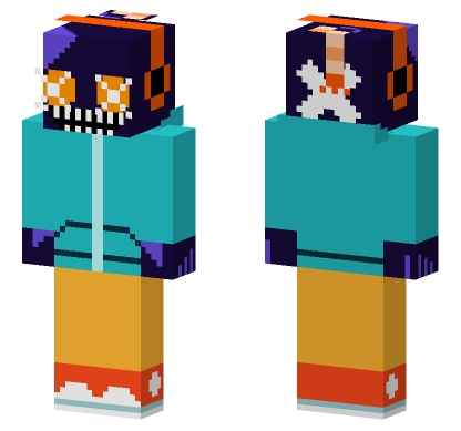 Ballistic Whitty Remastered Minecraft Bedrock skin
