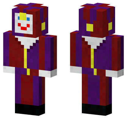 Balloon Boy Jester Minecraft Bedrock skin
