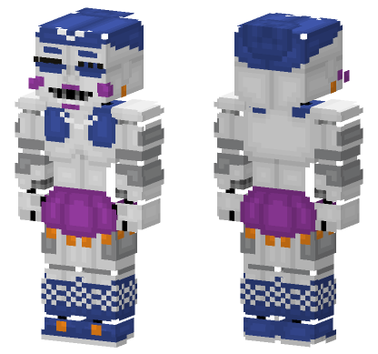 Ballora FNAF Skin Minecraft Bedrock skin