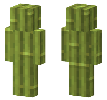 Bamboo Block Skin Minecraft Bedrock skin
